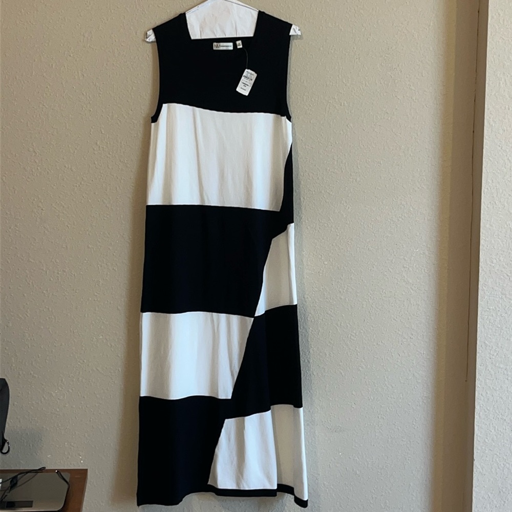 NWT Newman Marcus Knit Sleeveless Maxi Dress Size S